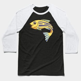 Kawaii zebrafish Baseball T-Shirt